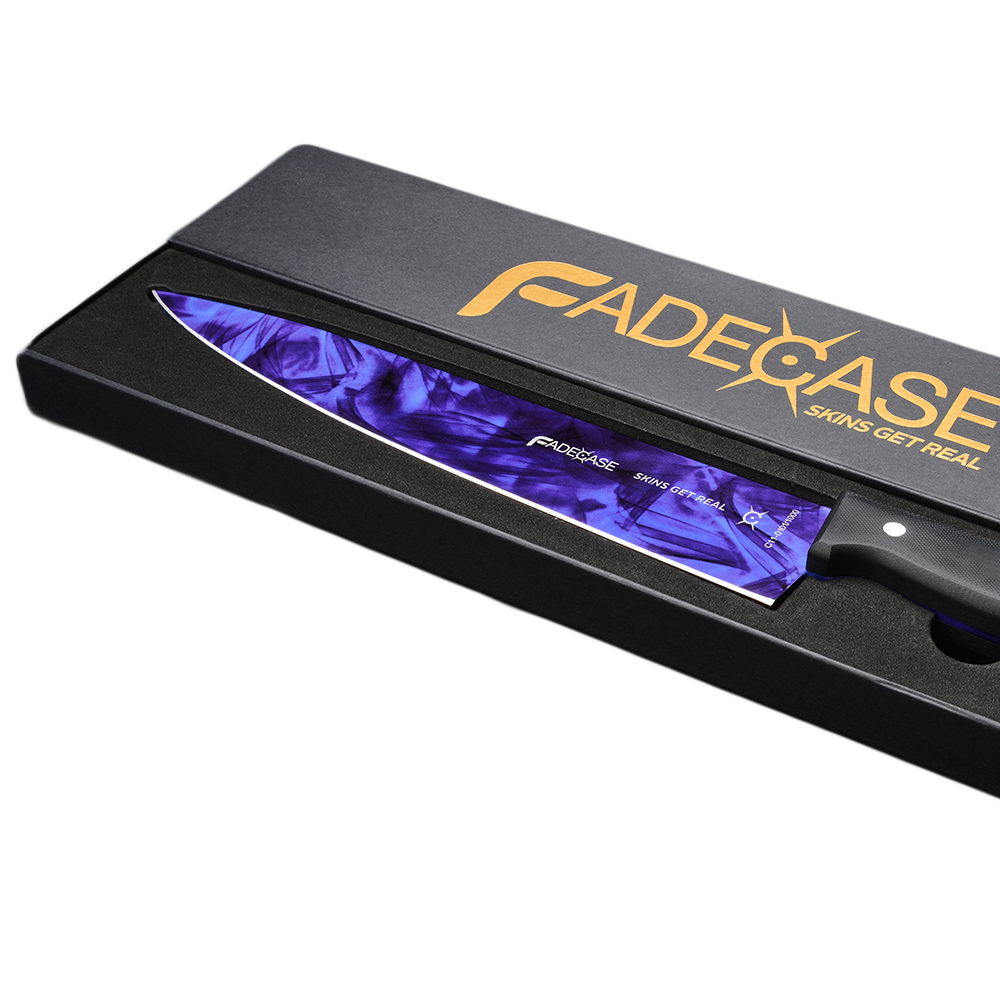 FadeCase Chef Knife - Black Pearl