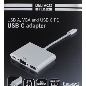 USB-C port för laddning