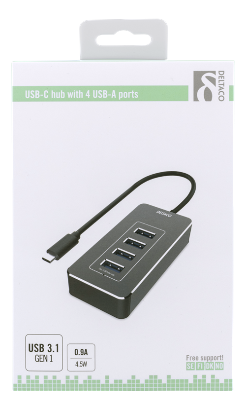 4x USB-A 3.1 Gen 1