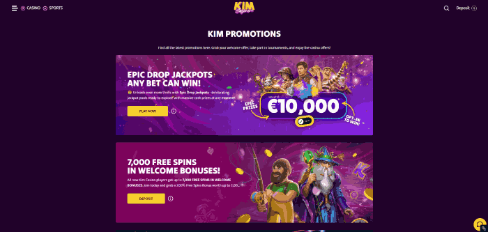 Litecoin-bonusar på Kim Casino